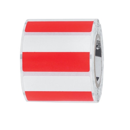 Centurion RF Printer Adhesive Backed Red Bin Tag Labels - Roll 0 each 9069071R